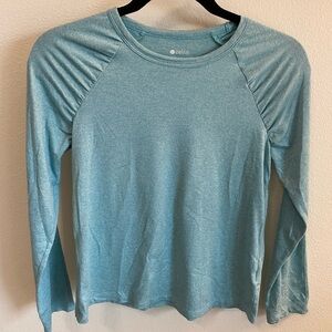 Zella Women's Teal Long Sleeve Top